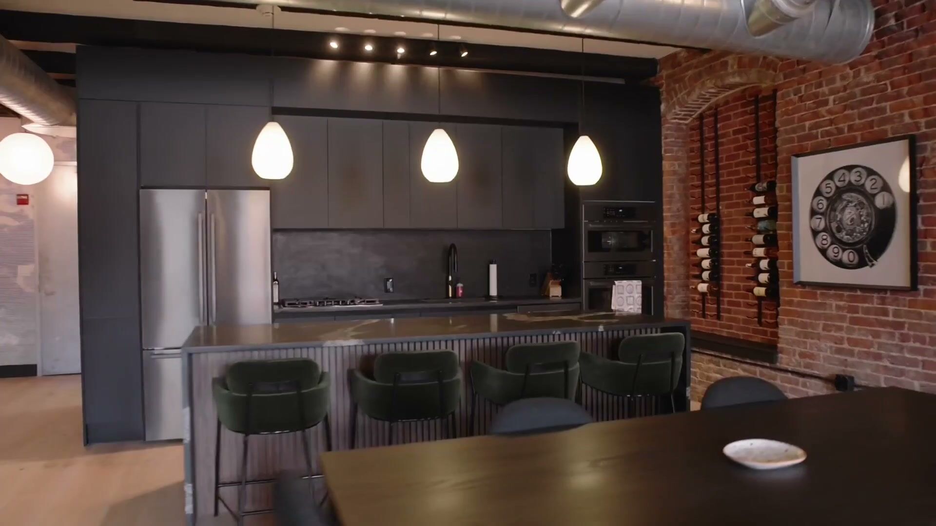 A finished Cityside luxury kitchen in Boston